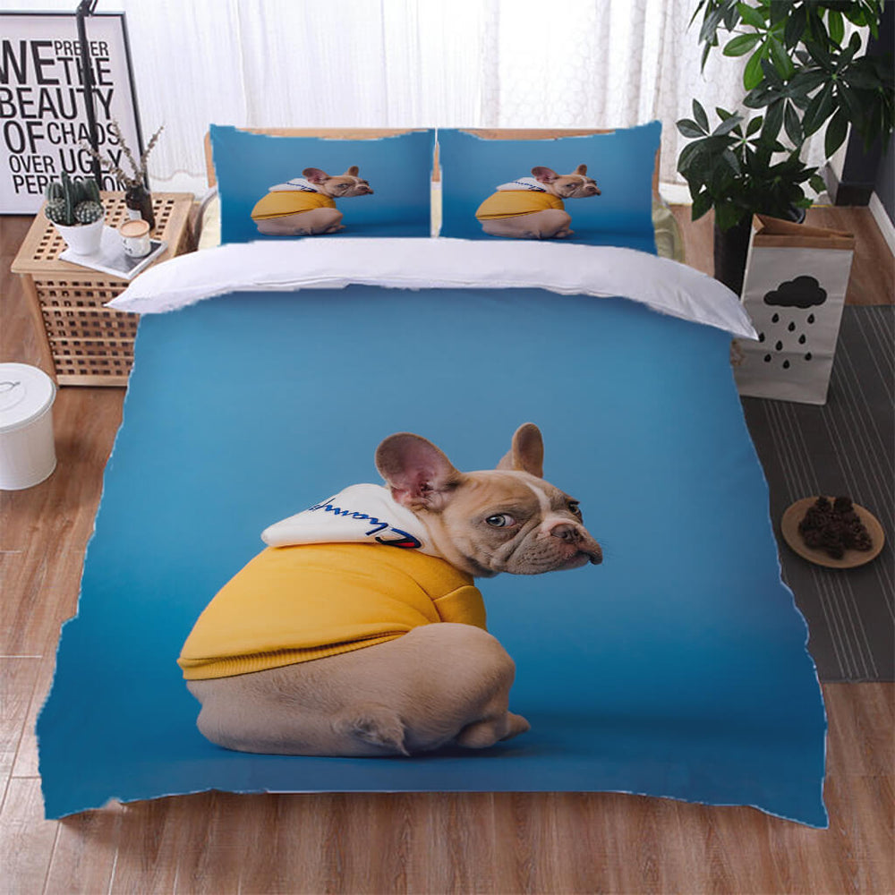 Animal Dog Bedding Set Duvet Cover (Online Order Only)