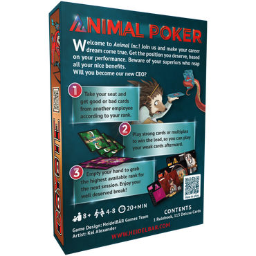 Animal Poker (ONLINE ORDER ONLY)