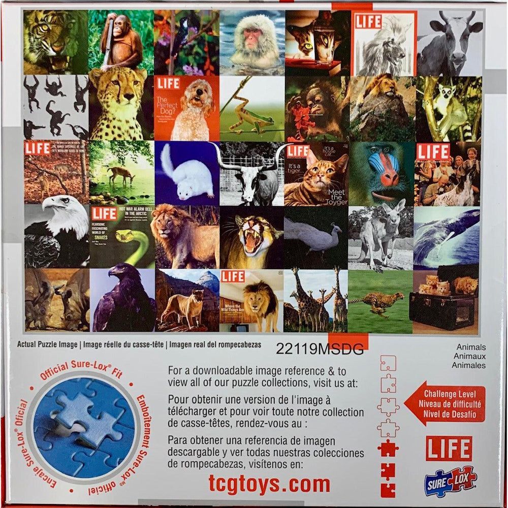 Animals Life Magazine 300 Piece Jigsaw Puzzle Sure Lox (ONLINE ORDER ONLY)