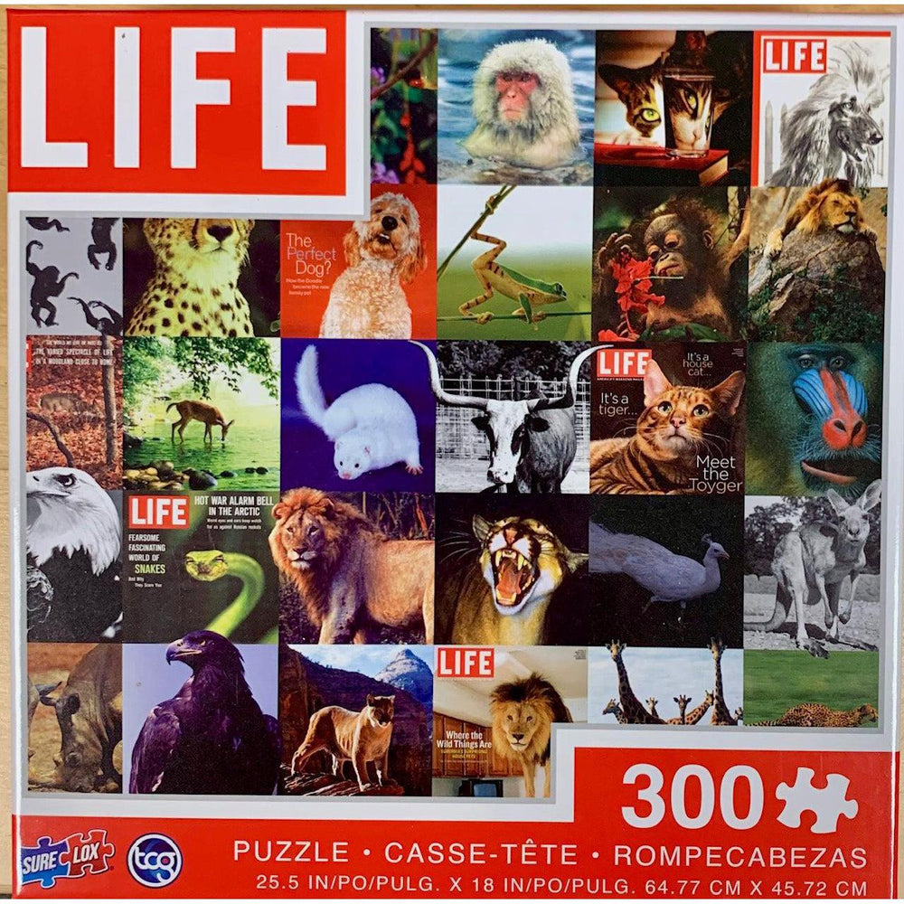 Animals Life Magazine 300 Piece Jigsaw Puzzle Sure Lox (ONLINE ORDER ONLY)