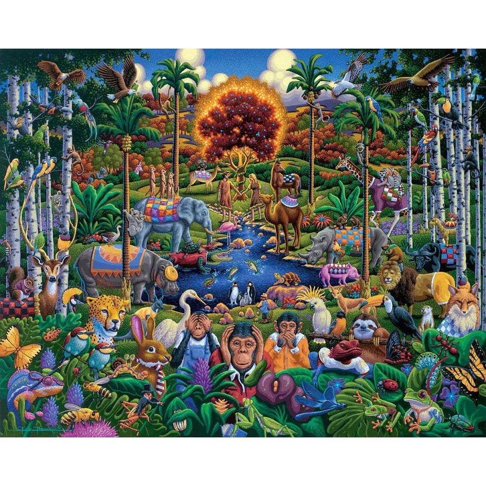 Animals of Eden 500 Piece Jigsaw Puzzle Dowdle (ONLINE ORDER ONLY)