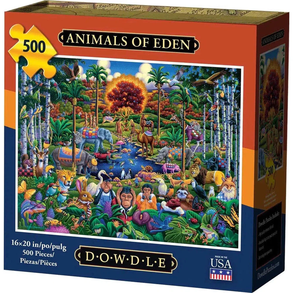 Animals of Eden 500 Piece Jigsaw Puzzle Dowdle (ONLINE ORDER ONLY)