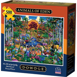 Animals of Eden 500 Piece Jigsaw Puzzle Dowdle (ONLINE ORDER ONLY)