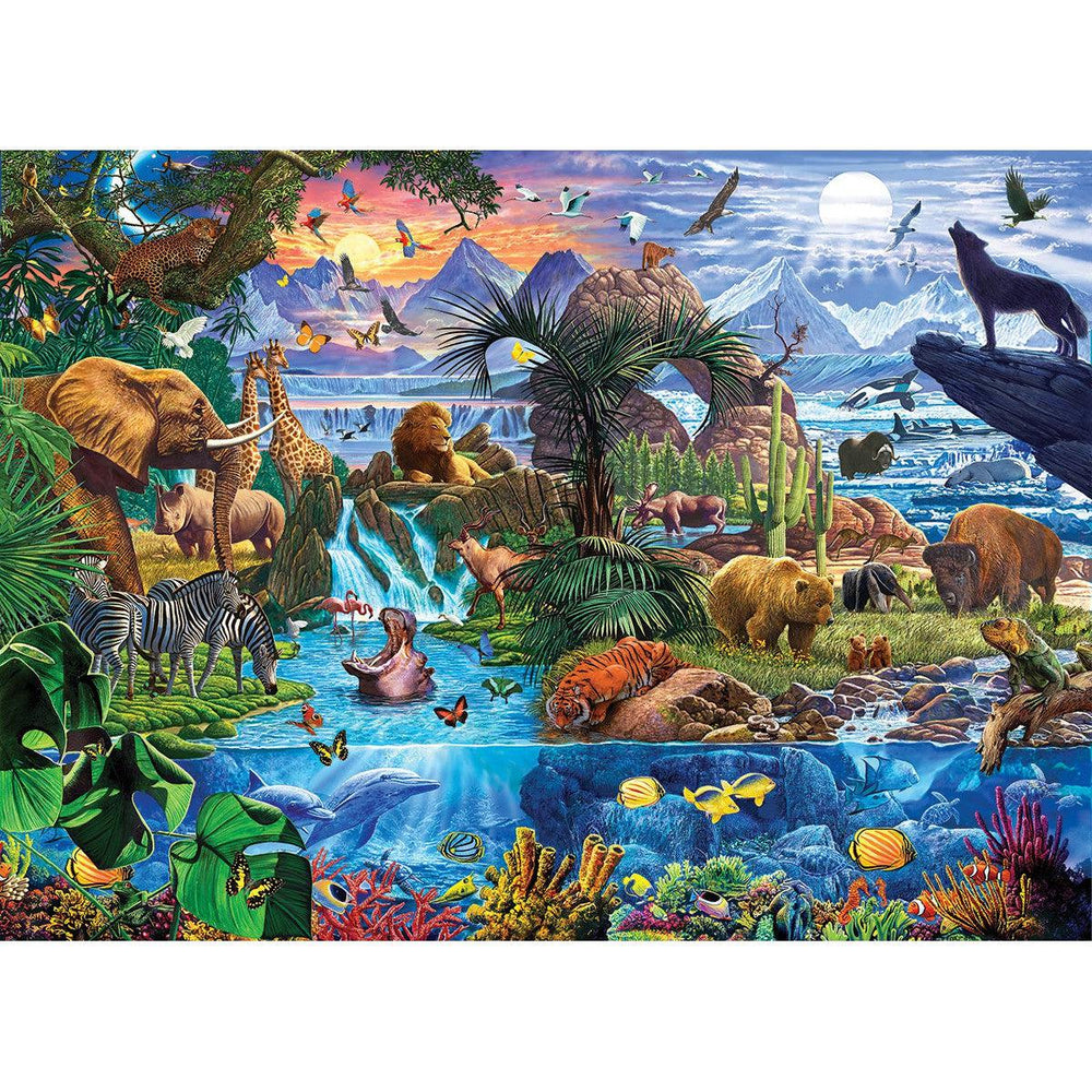 Animals of the World 5000 Piece Jigsaw Puzzle Eurographics (ONLINE ORDER ONLY)