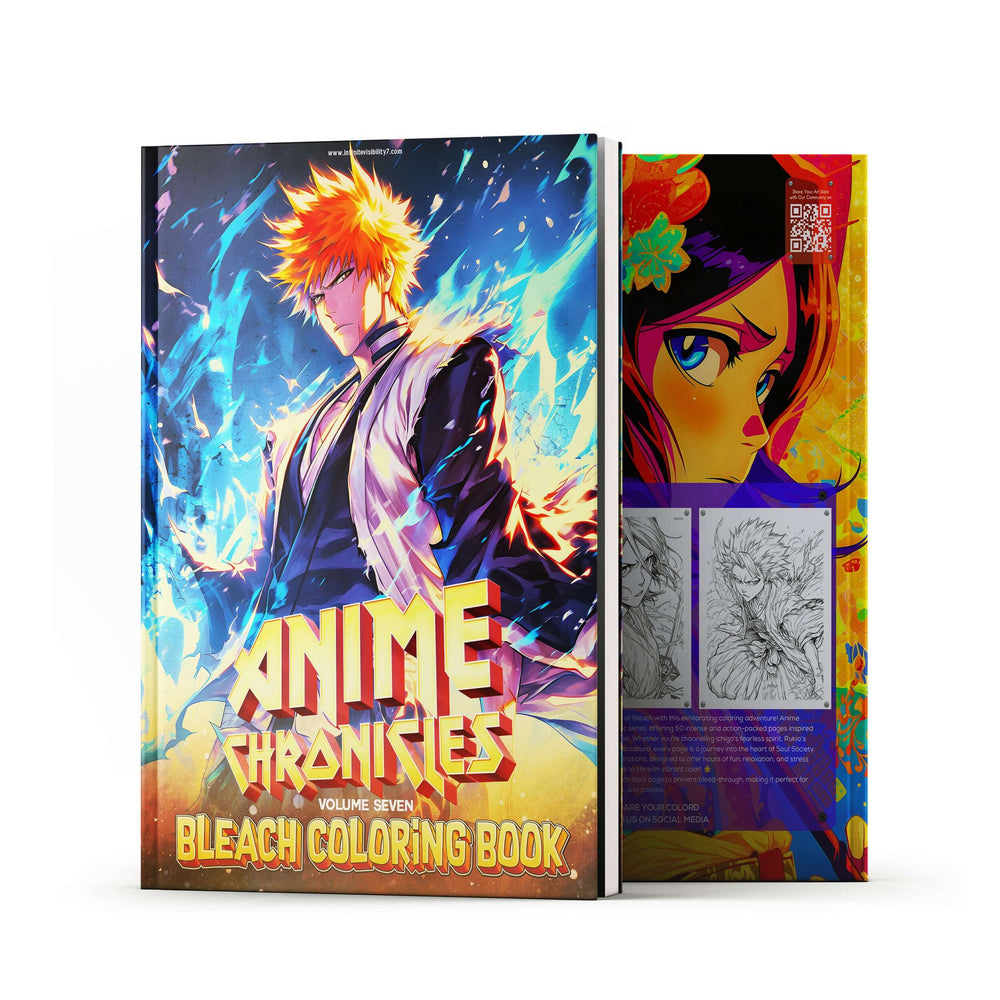 Anime Chronicles: Bankai Unleashed! A Bleach Coloring Book (Volume 7) PDF (ONLINE ORDER ONLY)