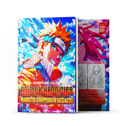 Anime Chronicles: Naruto Shippuden Legacy! A Ninja Adventure Coloring Book PDF (ONLINE ORDER ONLY)