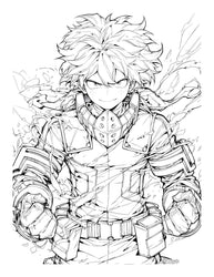Anime Chronicles: Plus Ultra! A My Hero Academia Coloring Book Volume 2 (ONLINE ORDER ONLY)