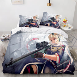 Anime Cute Girls Cosplay Bedding Sets Quilt Cover Without Filler (Online Order Only)