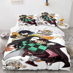 Demon Slayer Bedding Set Duvet Cover Bed Sets (Online Order Only)