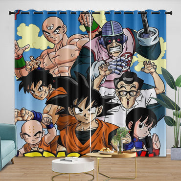 Anime Dragon Ball Curtains Kids Blackout Window Drapes (Online Order Only)