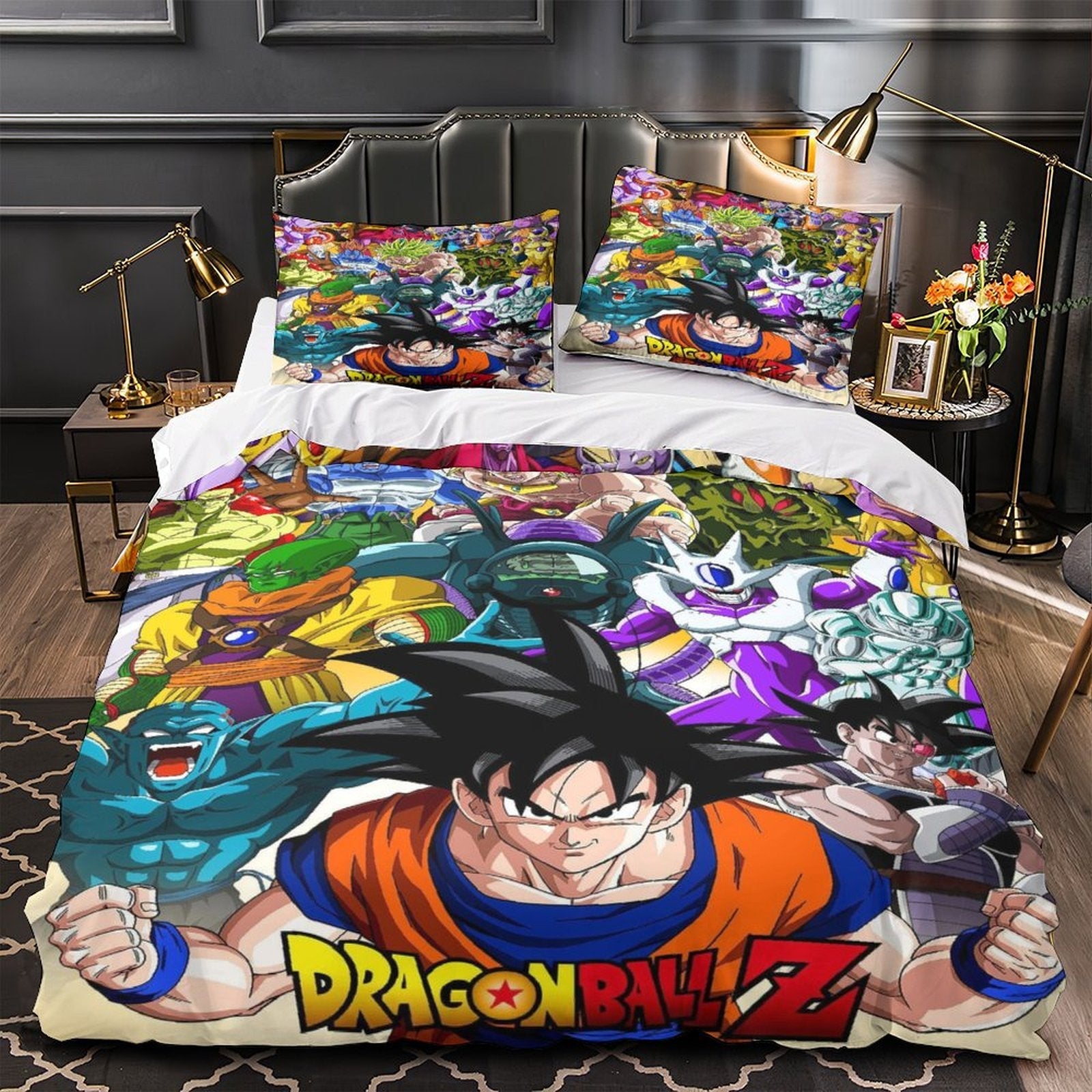 Anime Dragon Ball Kids Bedding Set Pattern Duvet Cover Without Filler (Online Order Only)