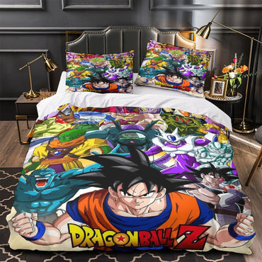 Anime Dragon Ball Kids Bedding Set Pattern Duvet Cover Without Filler (Online Order Only)