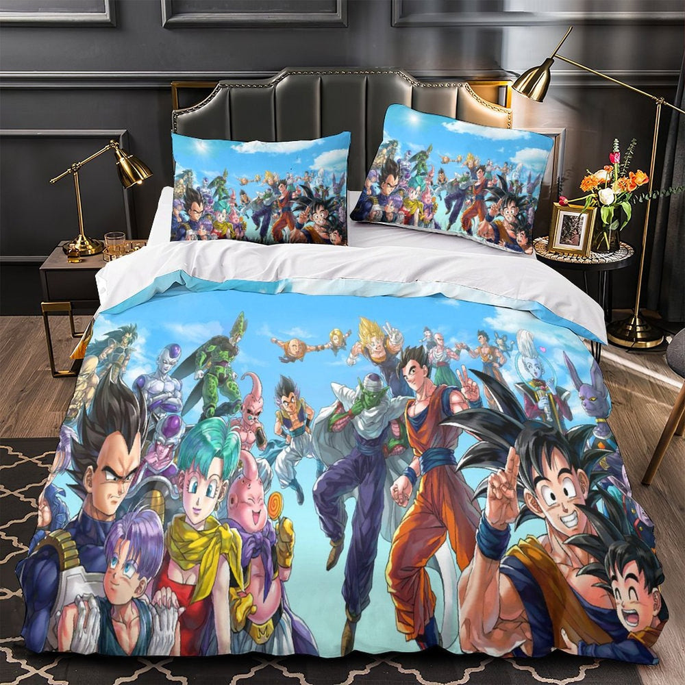 Anime Dragon Ball Kids Bedding Set Pattern Duvet Cover Without Filler (Online Order Only)
