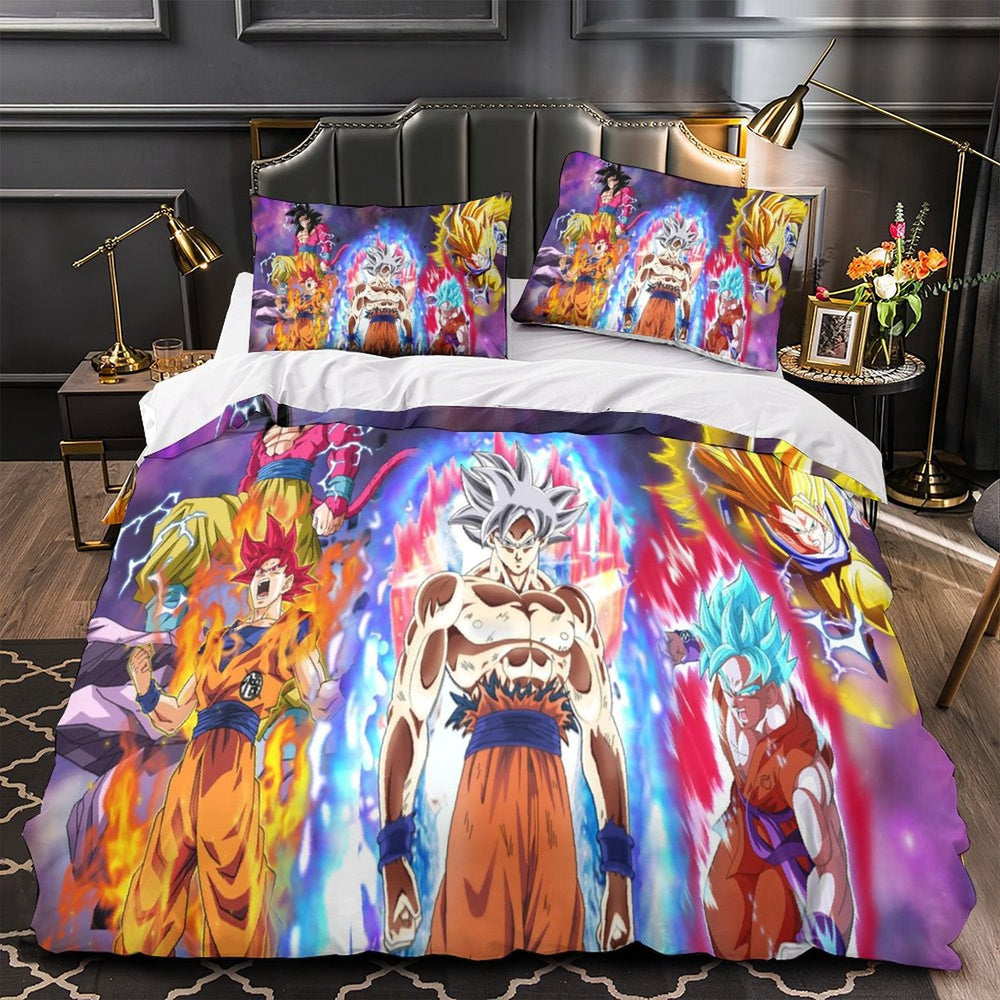 Anime Dragon Ball Kids Bedding Set Pattern Duvet Cover Without Filler (Online Order Only)