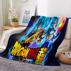 Anime Dragon Ball Super Blanket Flannel Throw Room Decoration (Online Order Only)
