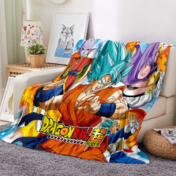 Anime Dragon Ball Super Blanket Flannel Throw Room Decoration (Online Order Only)
