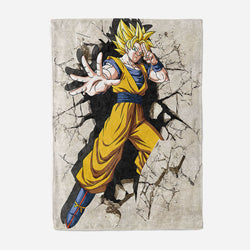 Anime Dragon Ball Super Blanket Flannel Throw Room Decoration (Online Order Only)