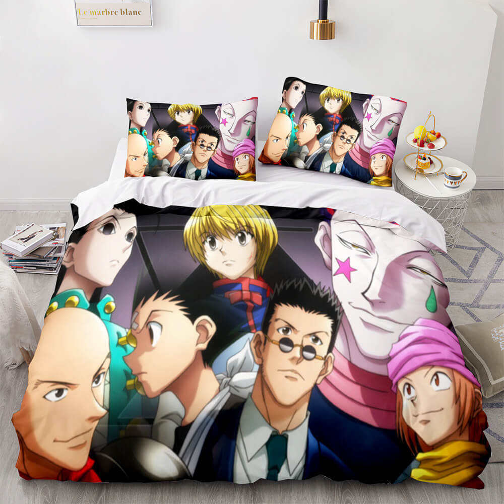 Anime HUNTER×HUNTER Bedding Set Cosplay Quilt CoverWithout Filler (Online Order Only)