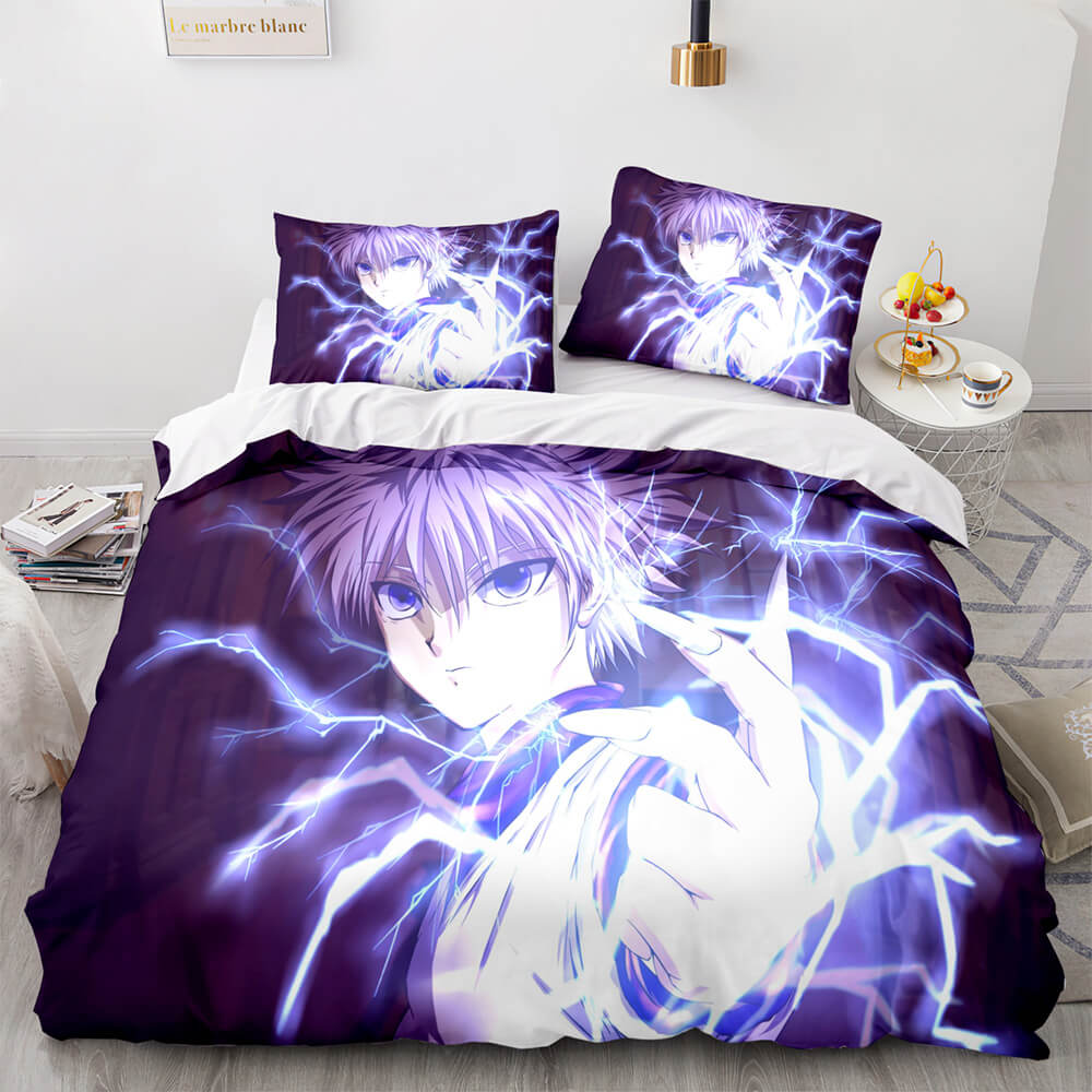 Anime HUNTER×HUNTER Bedding Set Cosplay Quilt Cover Without Filler (Online Order Only)