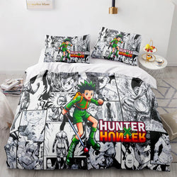 Anime HUNTER×HUNTER Bedding Set Cosplay Quilt Cover Without Filler (Online Order Only)