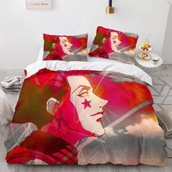 Anime HUNTER×HUNTER Bedding Set Cosplay Quilt Cover Without Filler (Online Order Only)