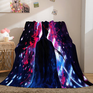Anime Jujutsu Kaisen Flannel Throw Cosplay Blanket (Online Order Only)