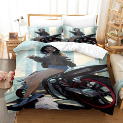 Anime Kizuna AI Cosplay Bedding Set Quilt Covers Without Filler (Online Order Only)