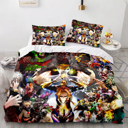 Anime My Hero Academia Bedding Set Cosplay Quilt Cover Without Filler (Online Order Only)