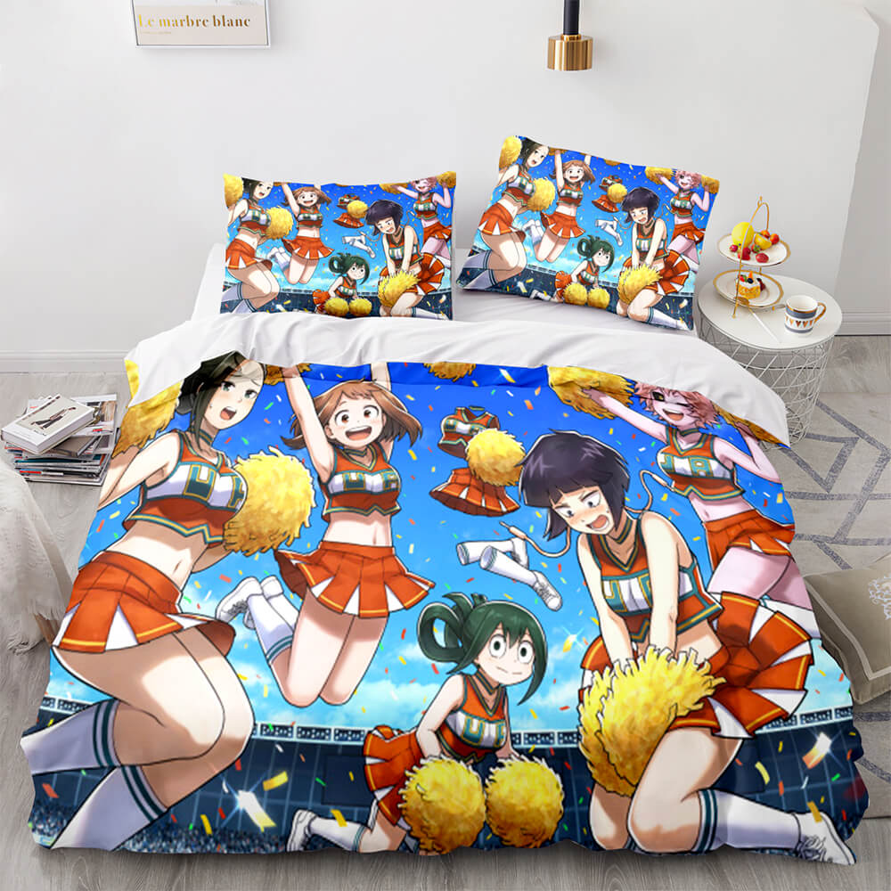 Anime My Hero Academia Bedding Set Cosplay Quilt Cover Without Filler (Online Order Only)