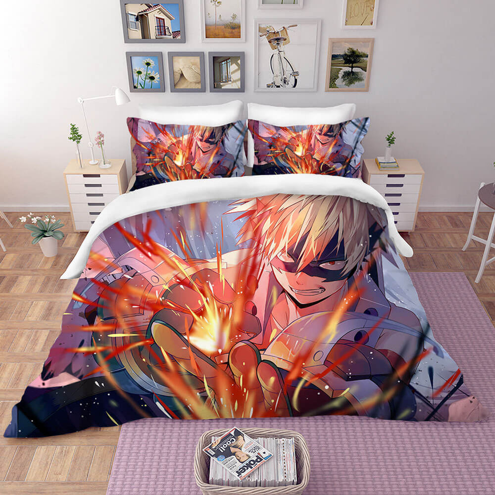 Anime My Hero Academia Bedding Set Quilt Covers Without Filler (Online Order Only)