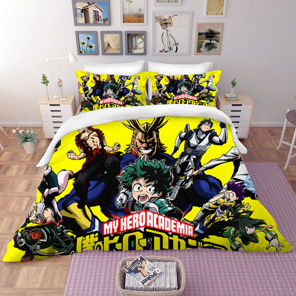 Anime My Hero Academia Bedding Set Quilt Covers Without Filler (Online Order Only)