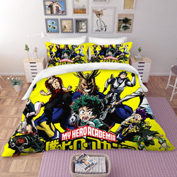 My Hero Academia Bedding Set Duvet Covers Bed Sets (Online Order Only)
