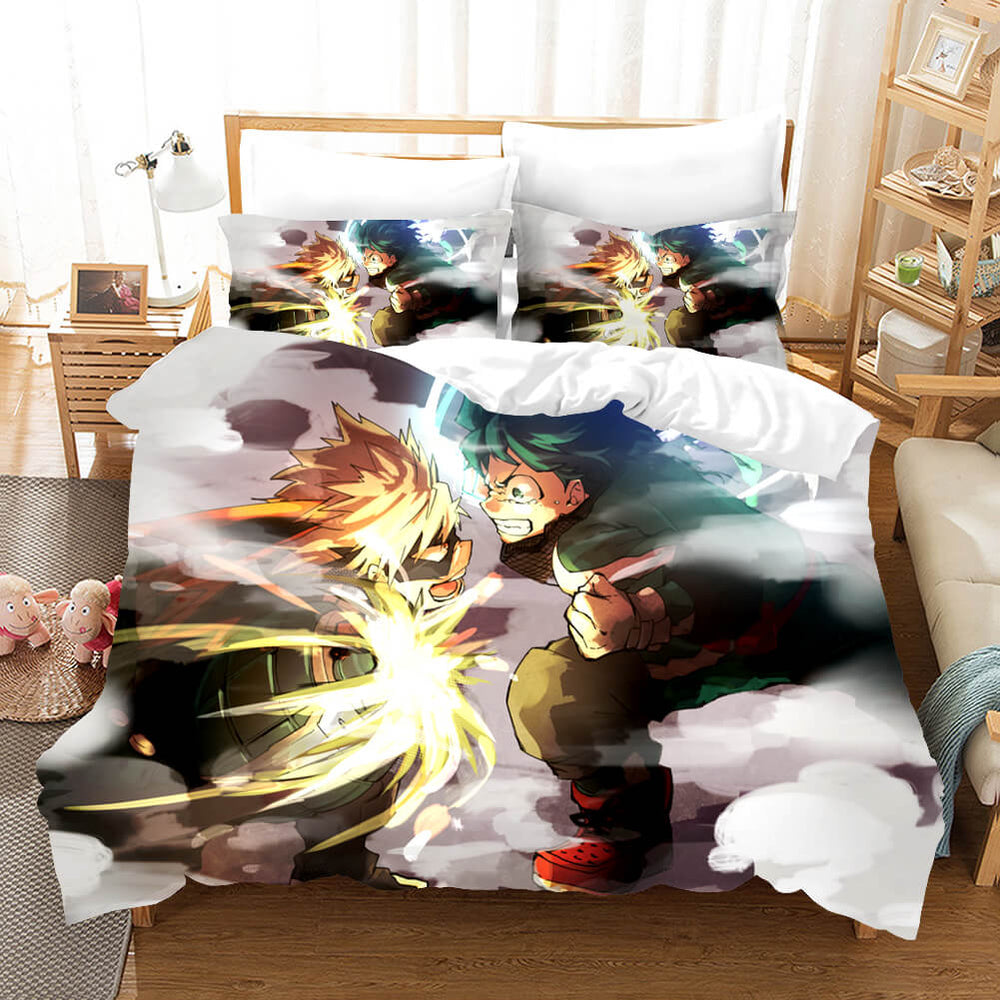 Anime My Hero Academia Bedding Set Quilt Covers Without Filler (Online Order Only)