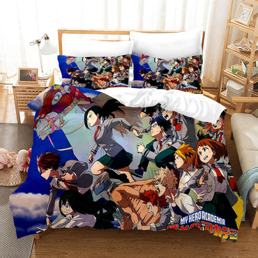 Anime My Hero Academia Bedding Set Quilt Covers Without Filler (Online Order Only)