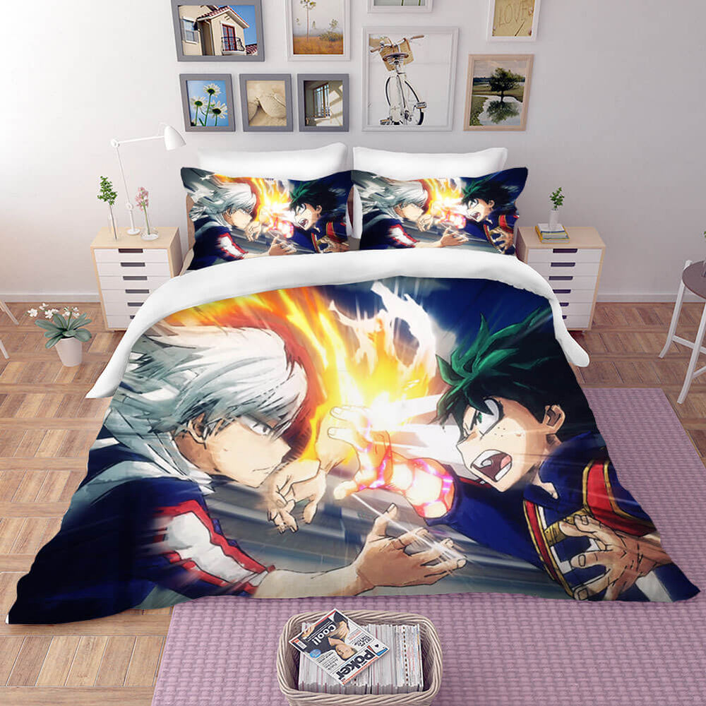 Anime My Hero Academia Bedding Set Quilt Covers Without Filler (Online Order Only)