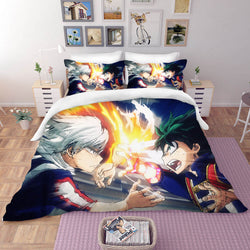 Anime My Hero Academia Bedding Set Quilt Covers Without Filler (Online Order Only)