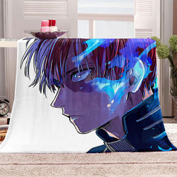 Anime My Hero Academia Blanket Flannel Throw Room Decoration (Online Order Only)