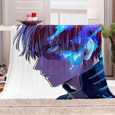 Anime My Hero Academia Blanket Flannel Throw Room Decoration (Online Order Only)