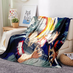 Anime My Hero Academia Blanket Flannel Throw Room Decoration (Online Order Only)