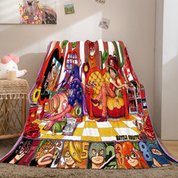 ONE PIECE Blanket Flannel Fleece Throw Blankets (Online Order Only)