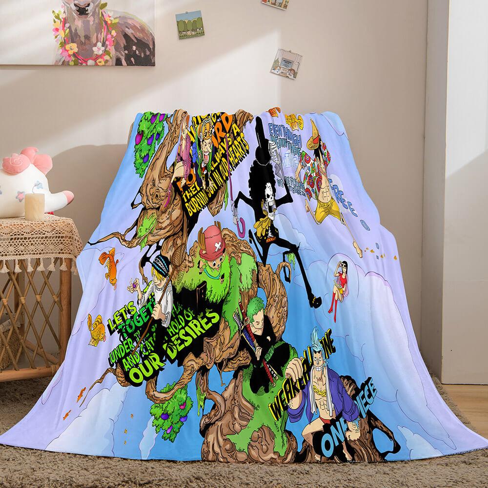 ONE PIECE Blanket Flannel Fleece Throw Blankets (Online Order Only)