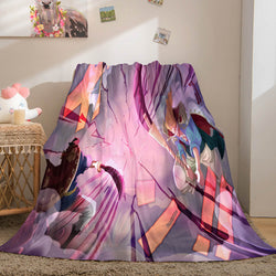 Anime ONE PIECE Cosplay Flannel Blanket Fleece Throw Blanket Sets (Online Order Only)