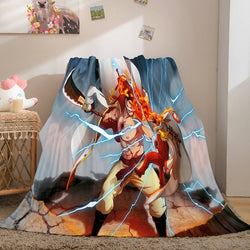 Anime ONE PIECE Cosplay Flannel Blanket Fleece Throw Blanket Sets (Online Order Only)