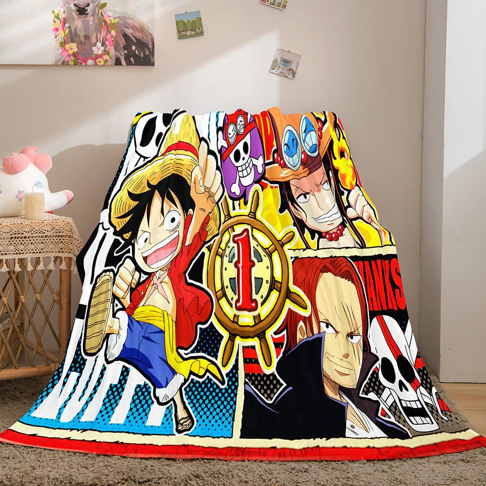 ONE PIECE Blanket Flannel Fleece Throw Blankets (Online Order Only)