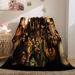 Anime ONE PIECE Cosplay Soft Flannel Fleece Throw Blanket Bedding Sets (Online Order Only)