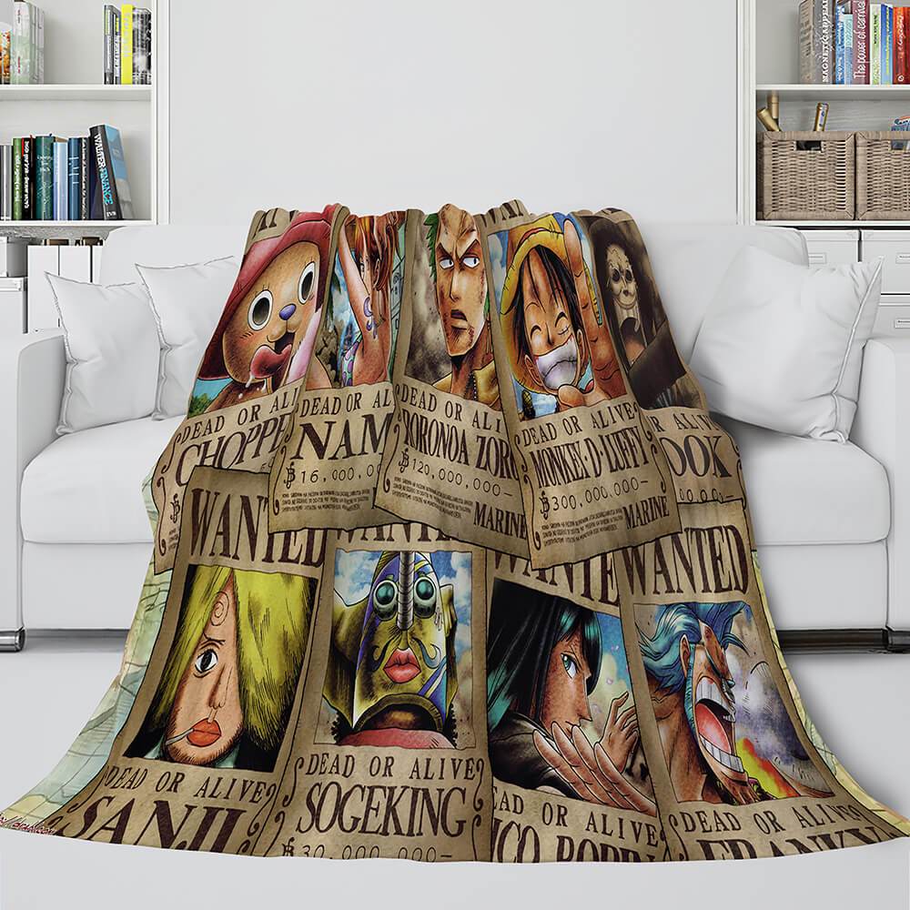 ONE PIECE Flannel Fleece Blanket (Online Order Only)
