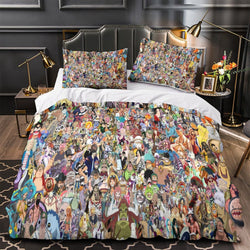 Anime One Piece Bedding Set Duvet Cover Without Filler (Online Order Only)