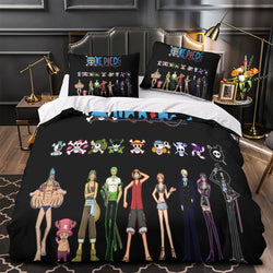 Anime One Piece Bedding Set Kids Duvet Cover Without Filler (Online Order Only)