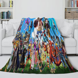 Anime One Piece Blanket Flannel Fleece Kids Throw Room Decoration (Online Order Only)