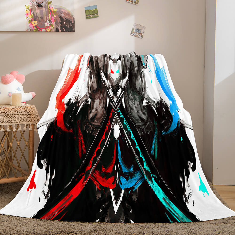 Anime One Piece Straw Hat Pirates Super Soft Flannel Throw Bed Blanket (Online Order Only)